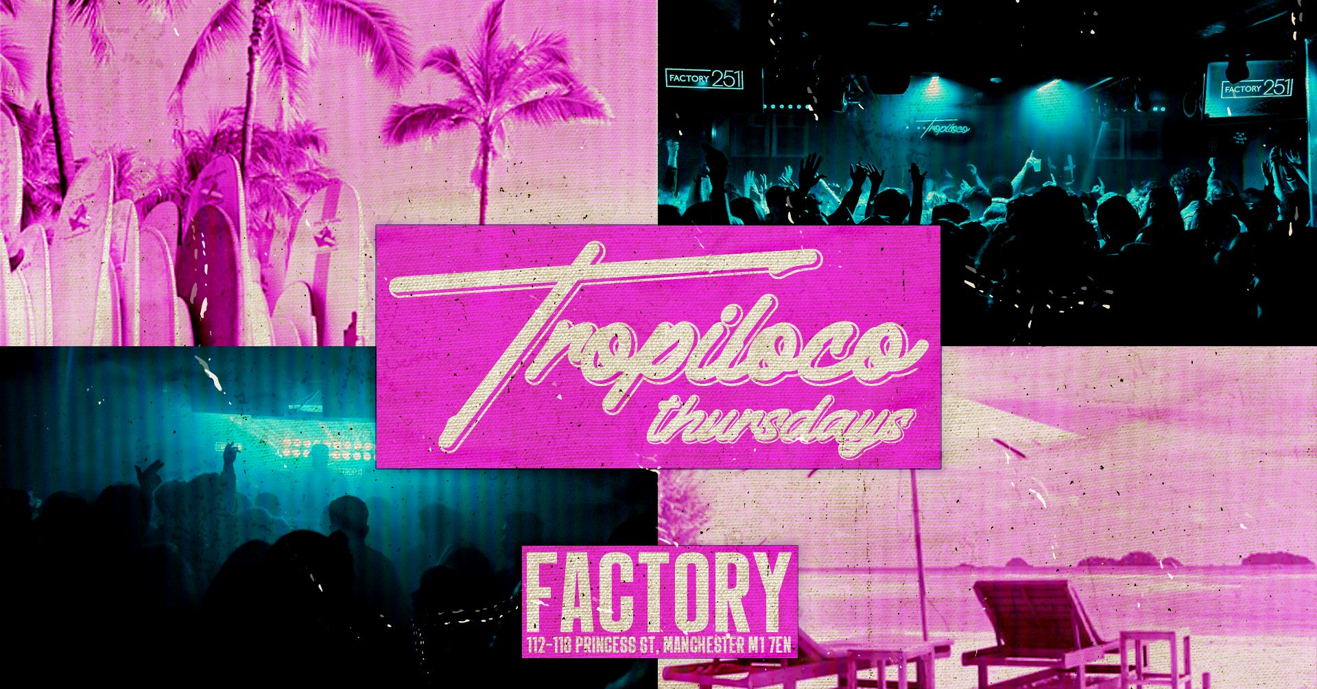 🪩🌴 TROPILOCO THURSDAYS 🌴🪩 83% TICKETS SOLD! // 3 FLOORS OF FUNKY TUNES @ FACTORY // £2.50 DOUBLE PRE 12 – £4.50 POST 12