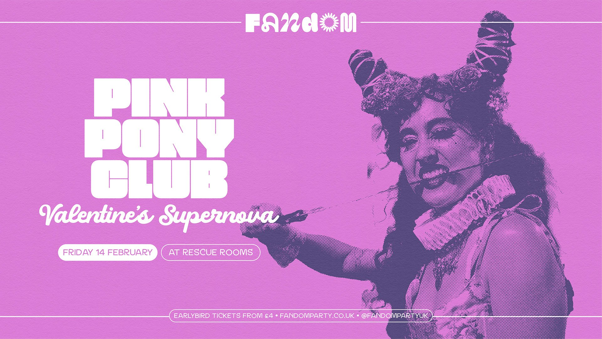 Pink Pony Club: Valentine’s Supernova 🩷 Fandom @ Rescue Rooms, Nottingham