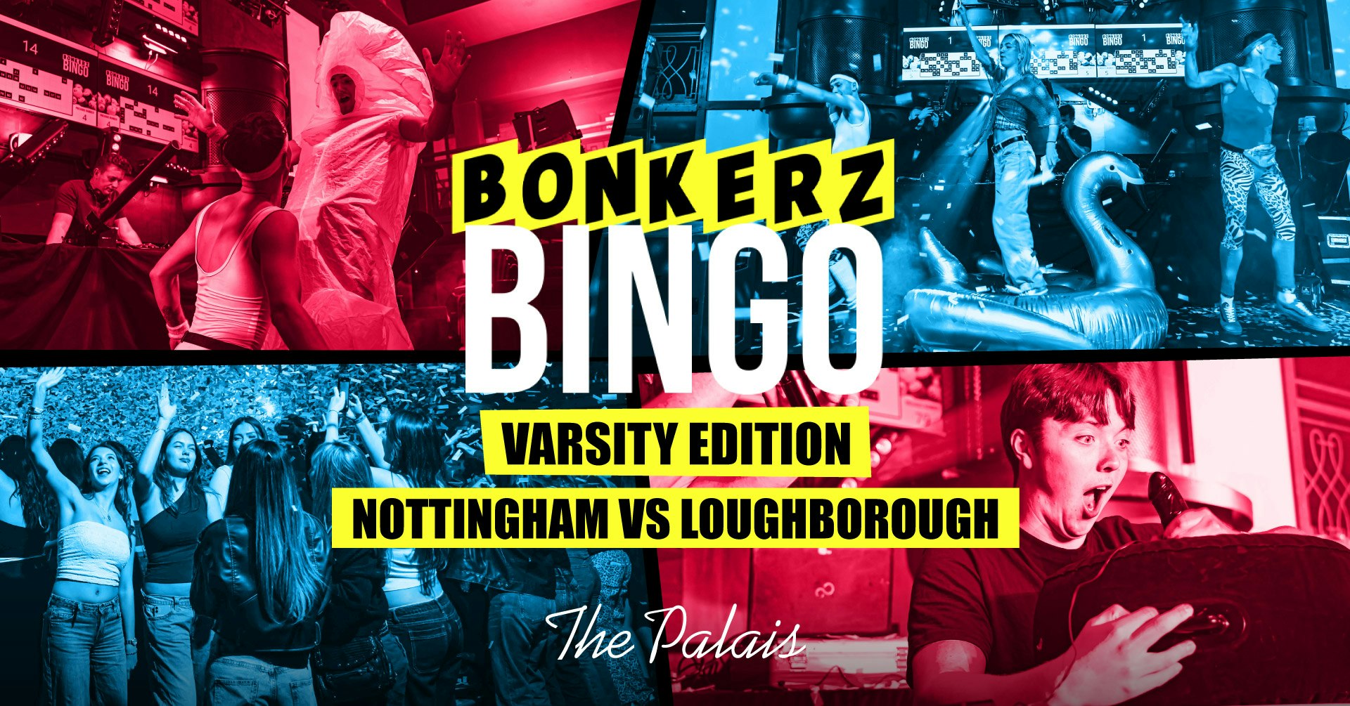 Bonkerz Bingo | Varsity edition Notts vs Loughborough