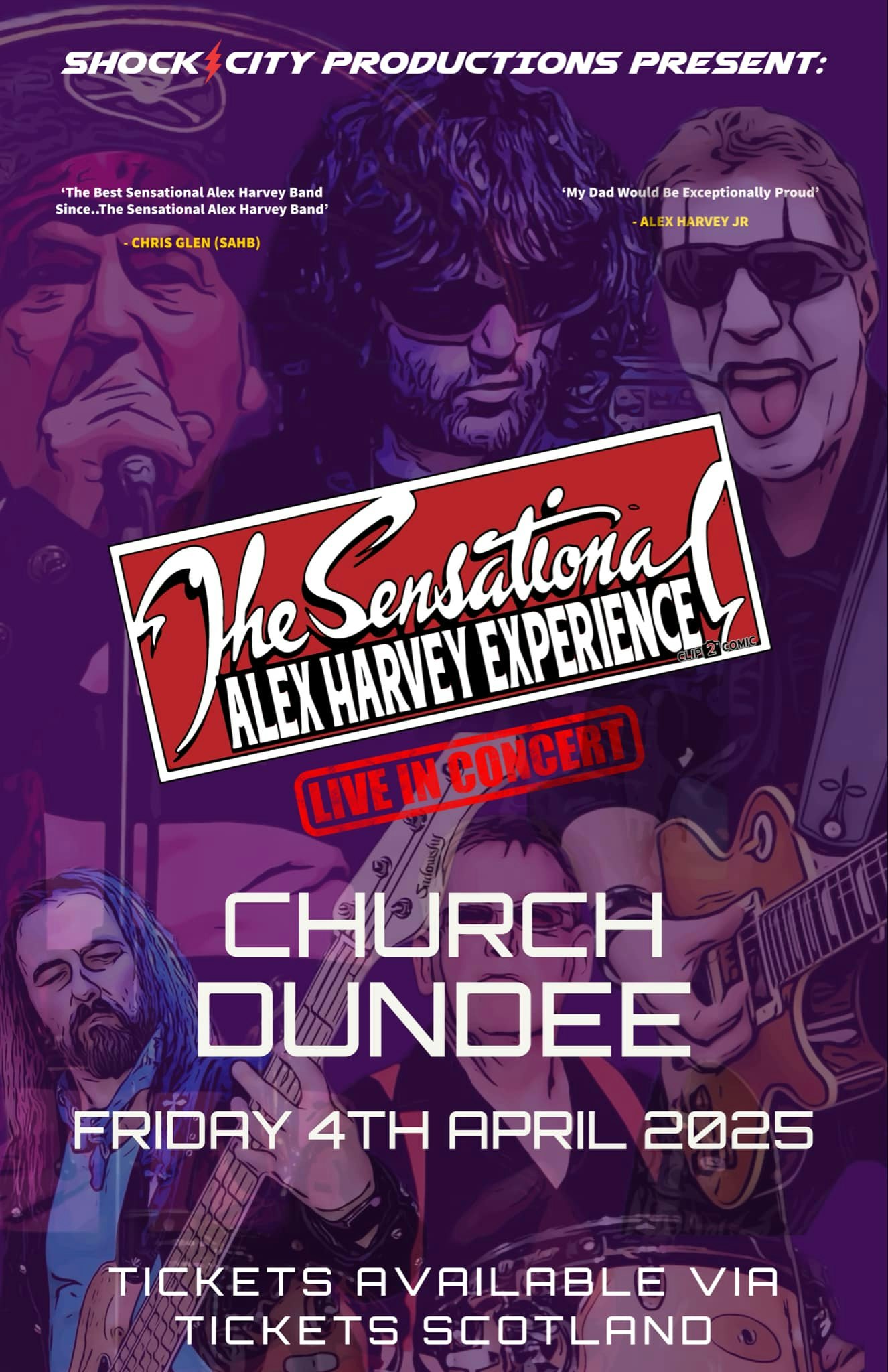 The Sensational Alex Harvey Experience Live