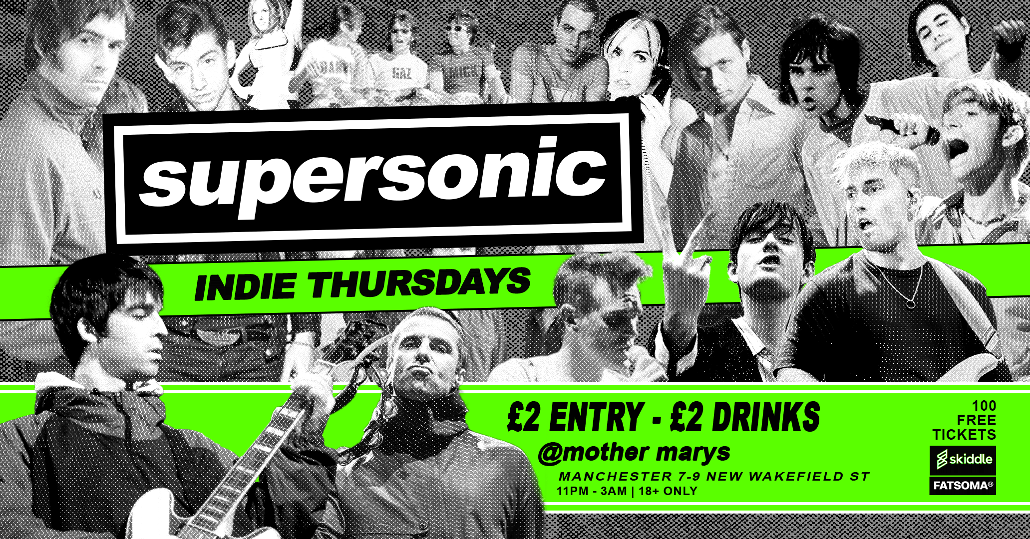 SUPERSONIC – Indie Thursdays ☘️🔥