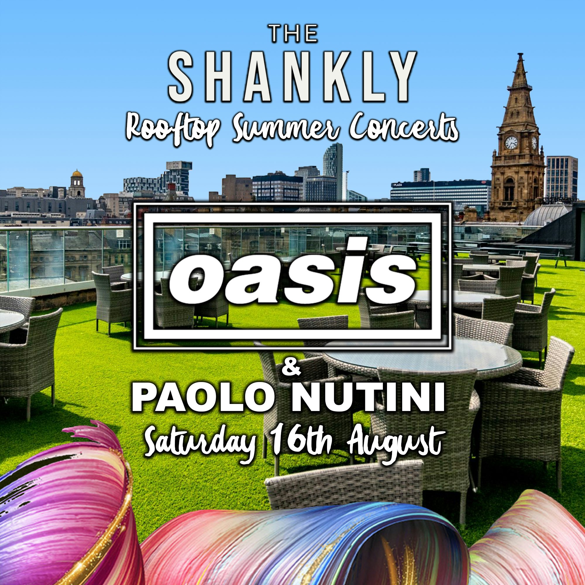 Oasis Vs Paolo Nutini – The Shankly Rooftop Summer Concert