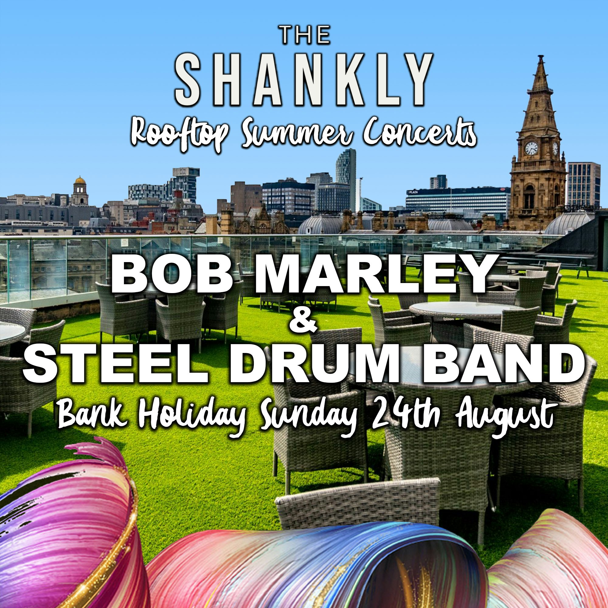 Reggae Reggae Summer Party – The Shankly Rooftop Summer Concert