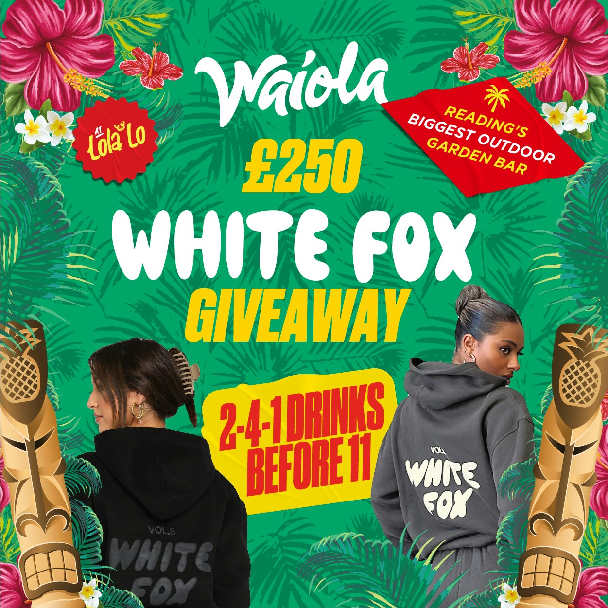 Waiola: White Fox Giveaway 🤍