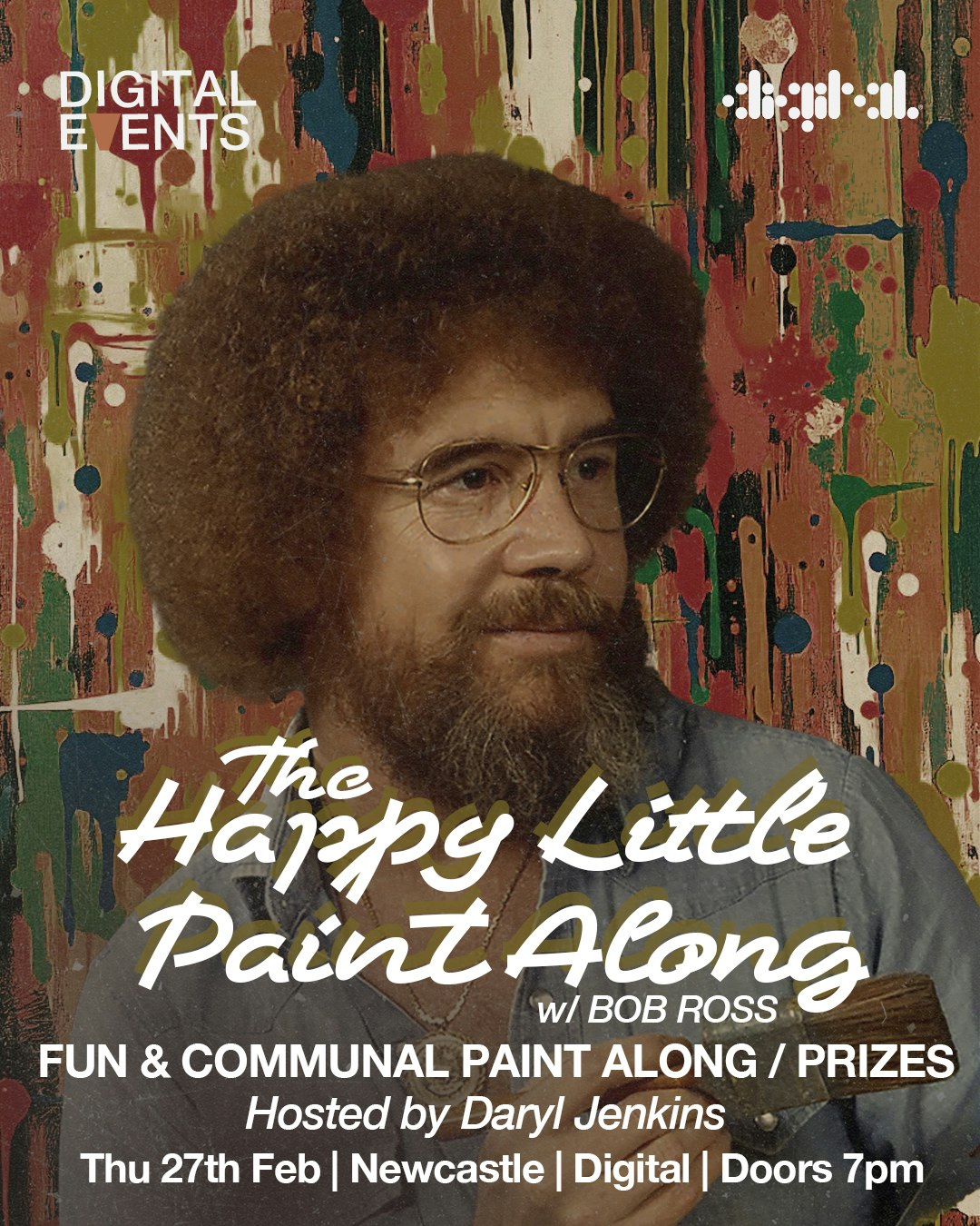 The Happy Little Paint Along | Bob Ross Paint Along