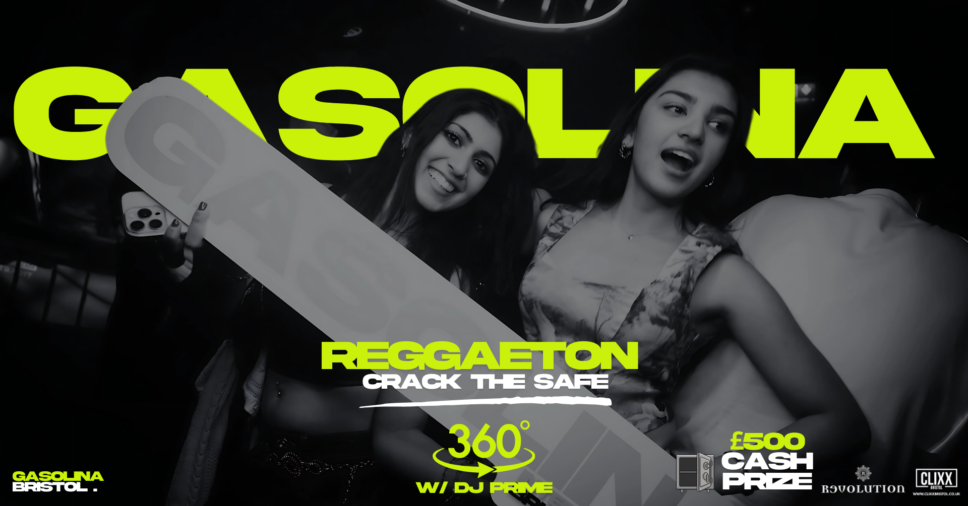 Gasolina Bristol 🔥 Crack the safe x  Reggaeton  x 360