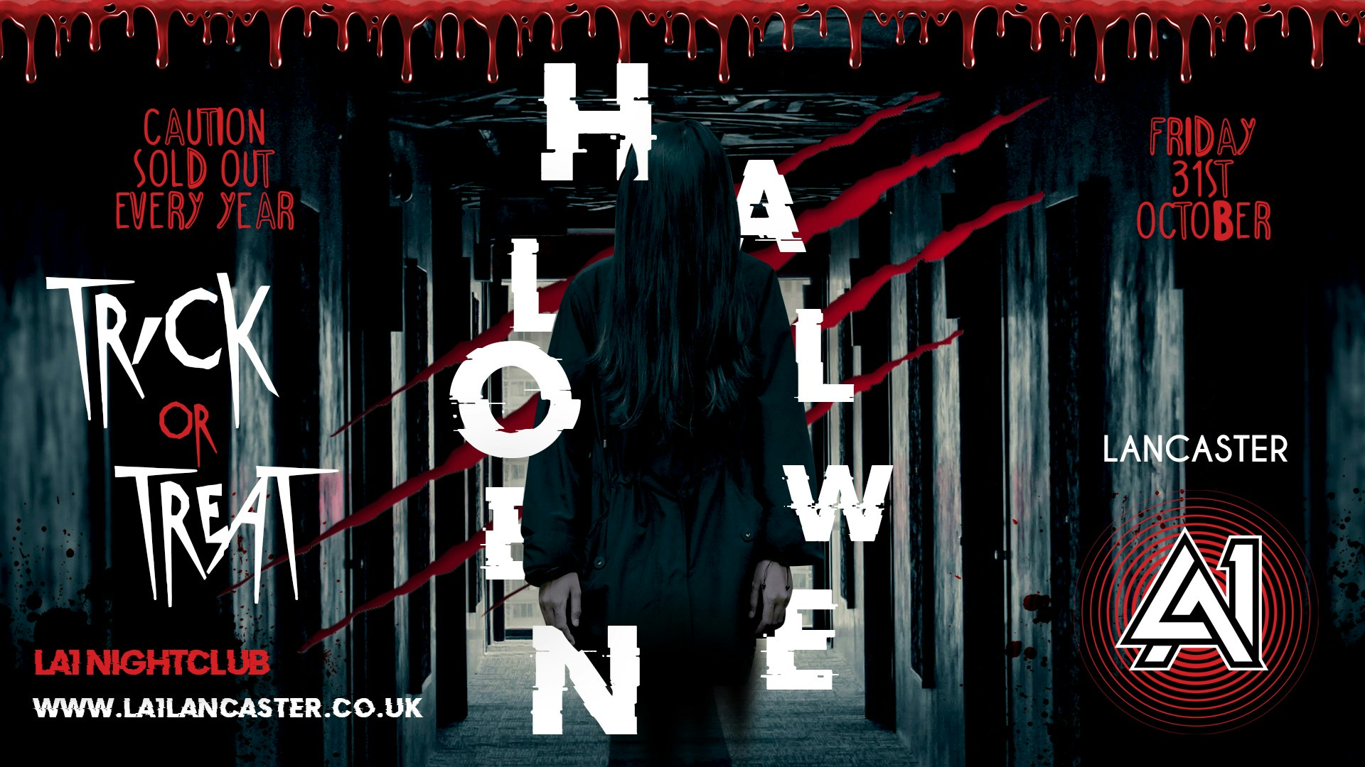 Halloween Lancaster 2025 – Trick or Treat – 31st October | LA1