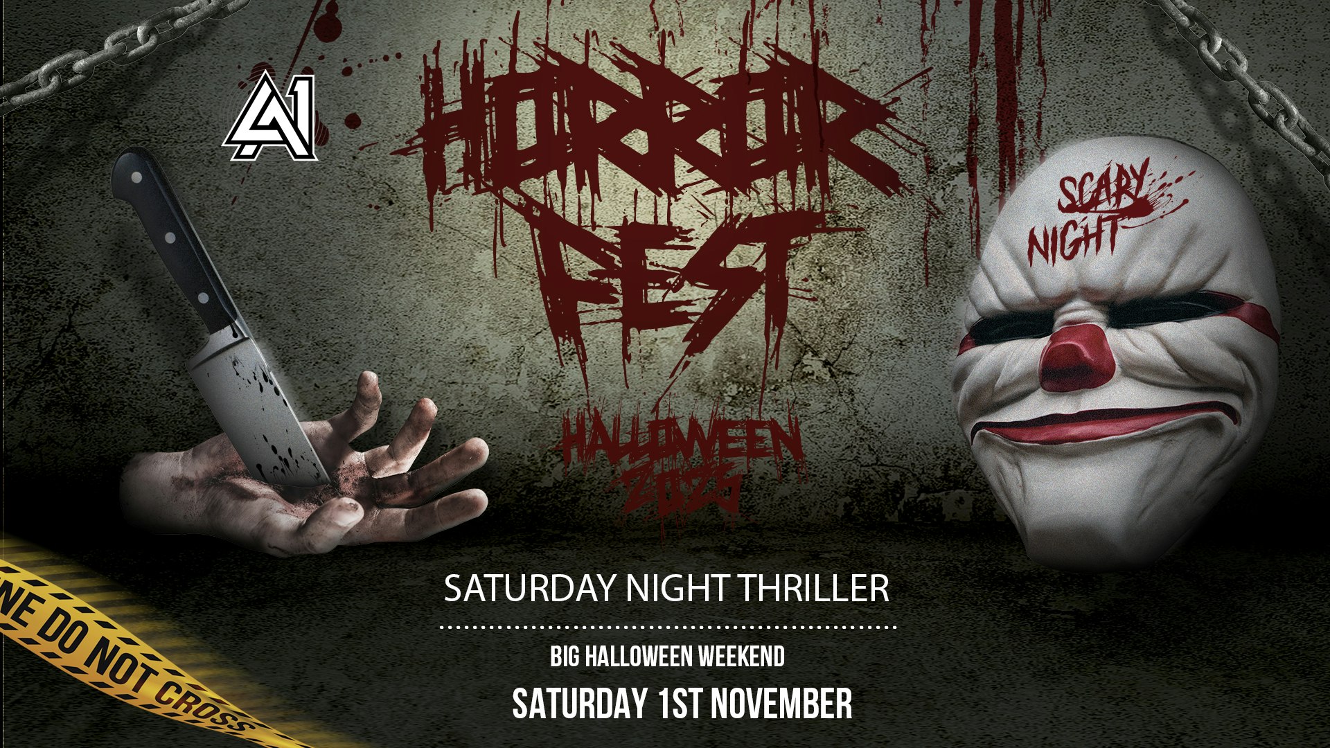 Horror Fest – Saturday Night Halloween Thriller | LA1
