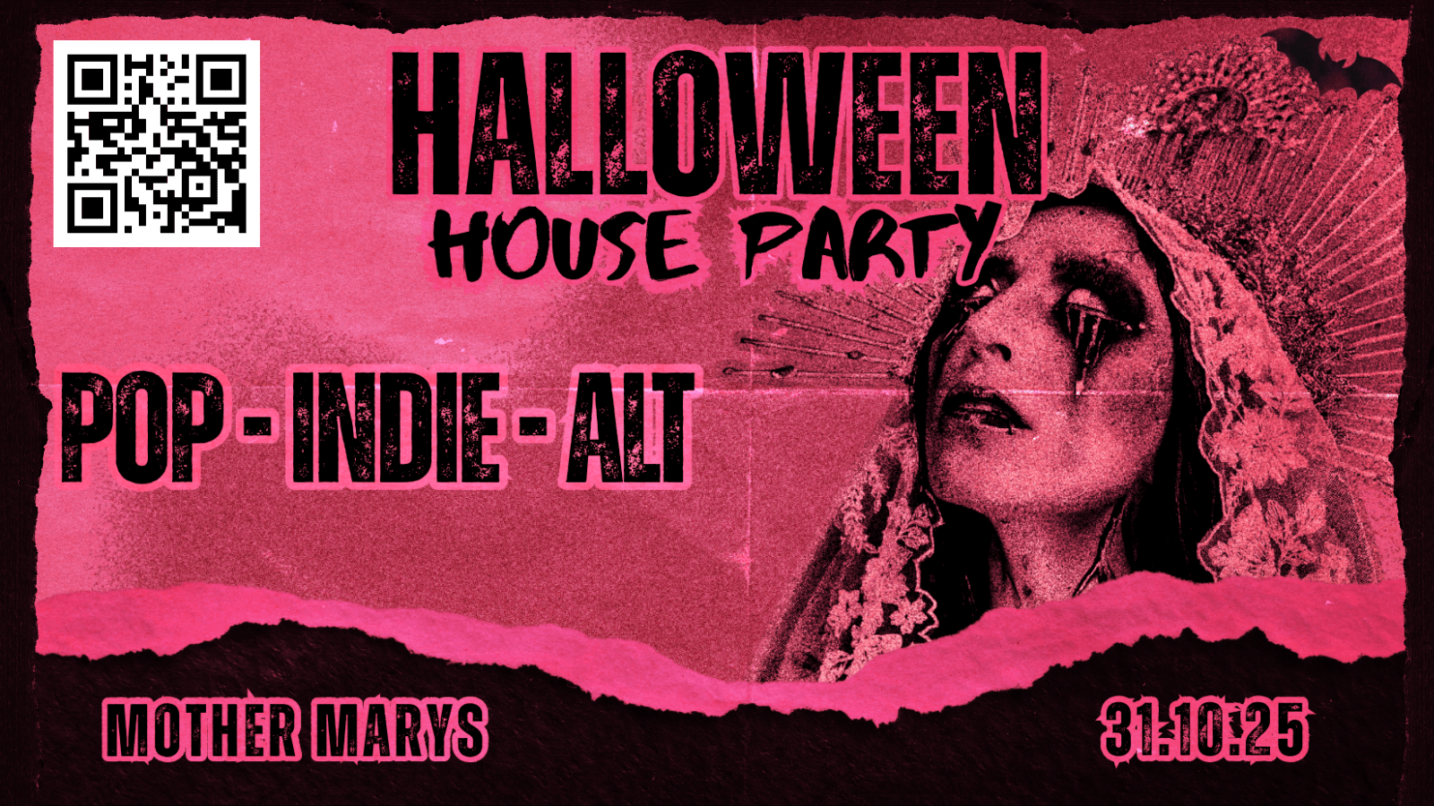 HALLOWEEN HOUSE PARTY! Pop – Indie – Alt 👻👻