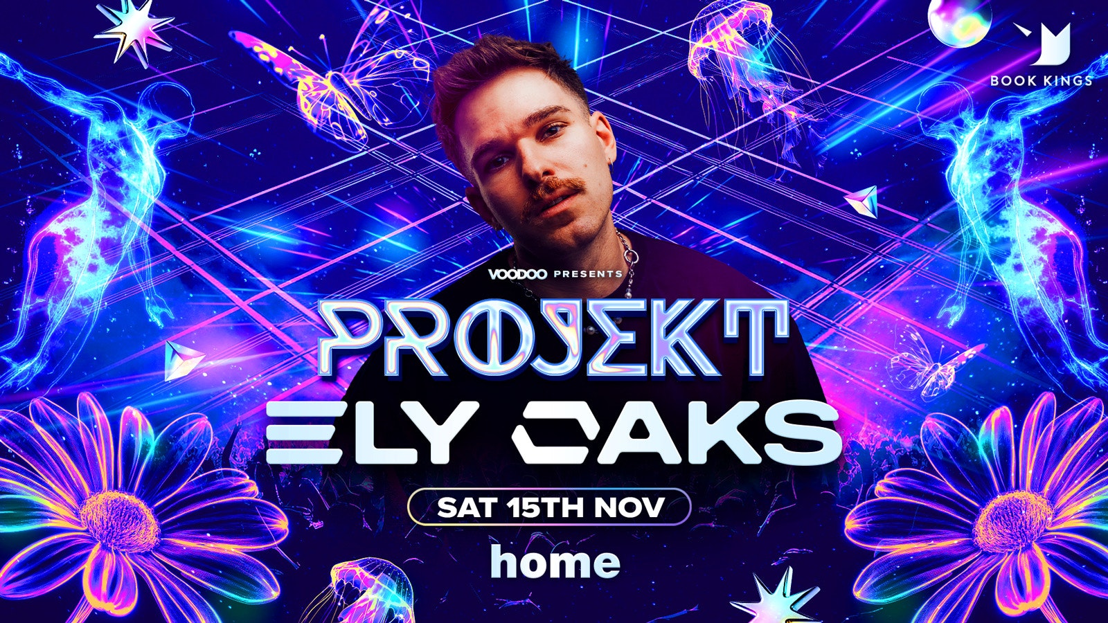 PROJEKT Leeds – ELY OAKS Saturday 15th November  @ Home