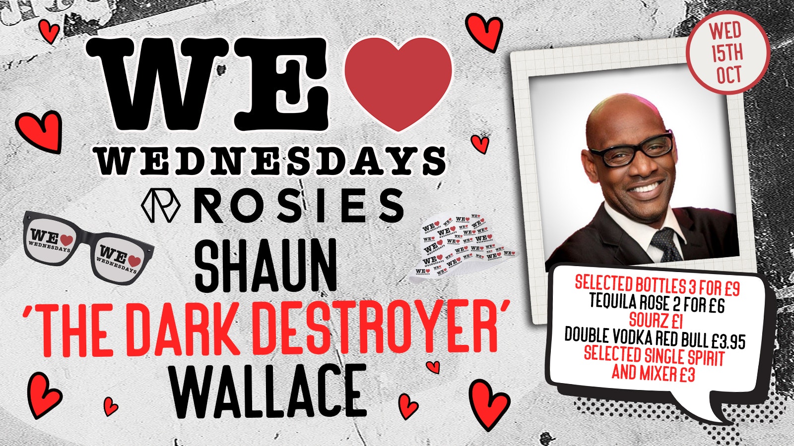 WE LOVE ❤️ WEDNESDAYS: HOSTED BY SHAUN ‘THE DARK DESTROYER’ WALLACE (THE CHASE) 🏃▶️🪩🥳