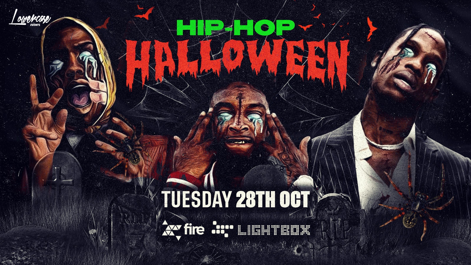 Hip Hop Halloween @ Fire & Lightbox | London Halloween 2025