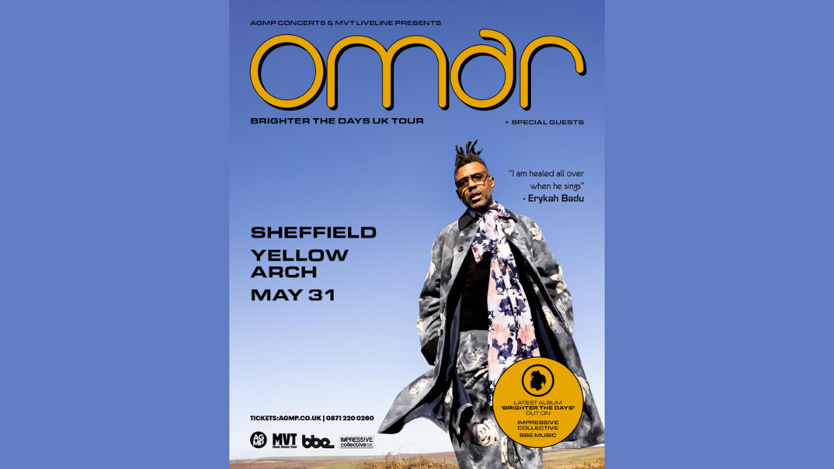Omar ‘Brighter The Days’ UK Tour