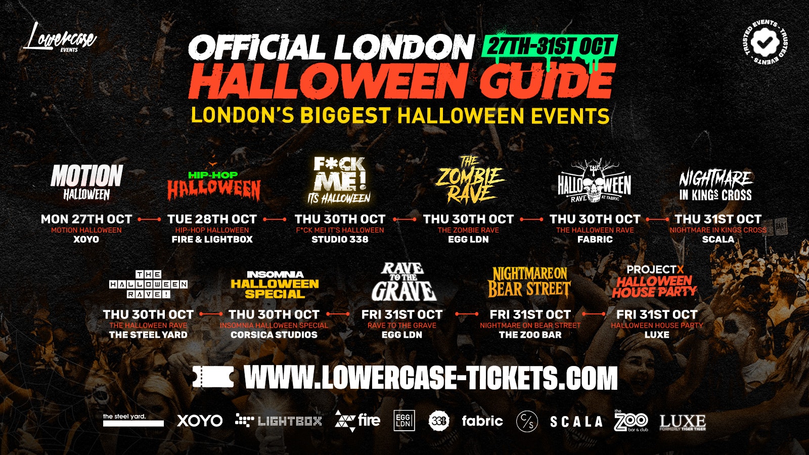 The London Halloween Guide : City St George’s University of London Freshers – London Freshers Week 2025