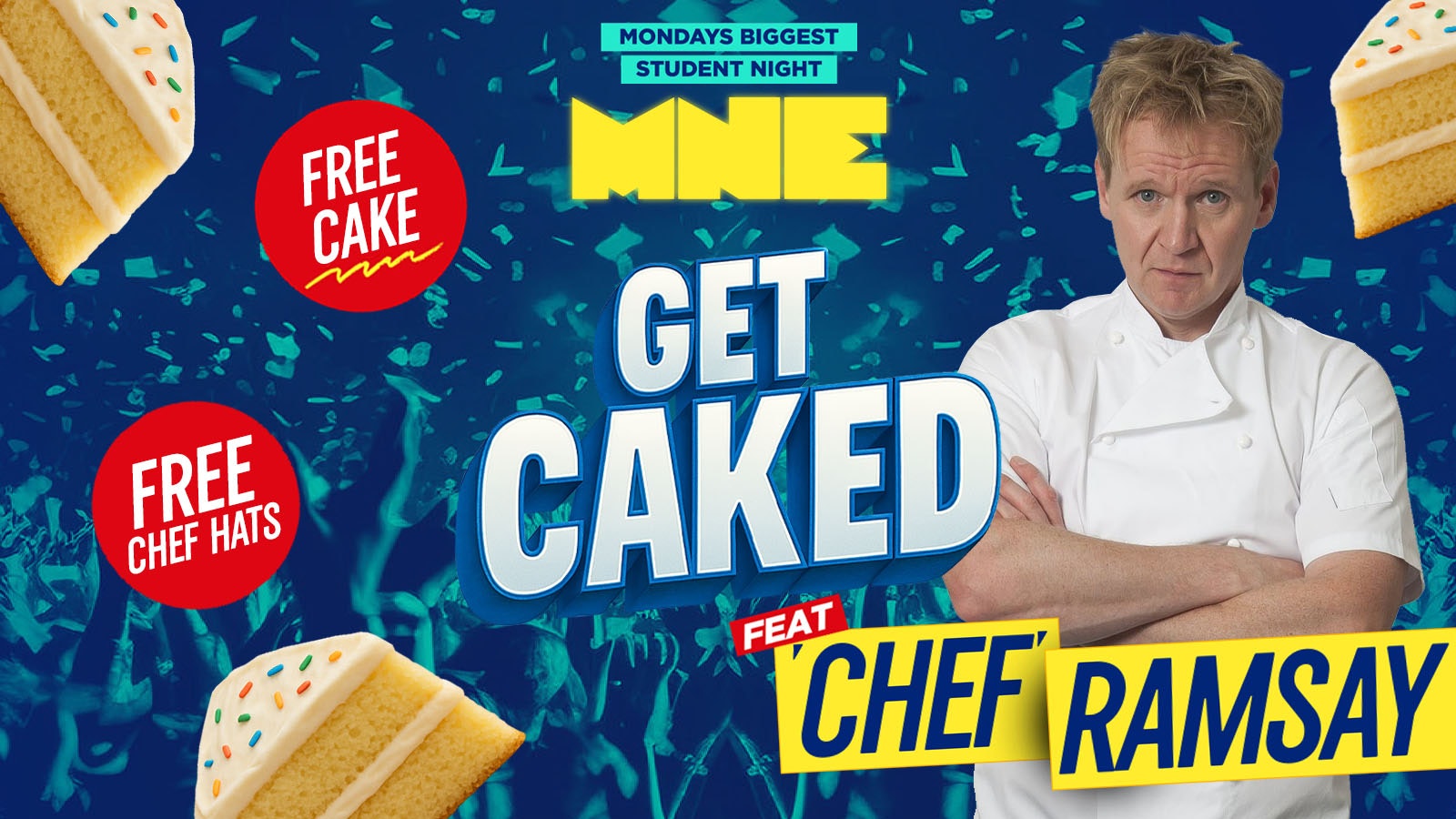 MNE – GET CAKED FT. ‘CHEF’ RAMSAY🎂🍰