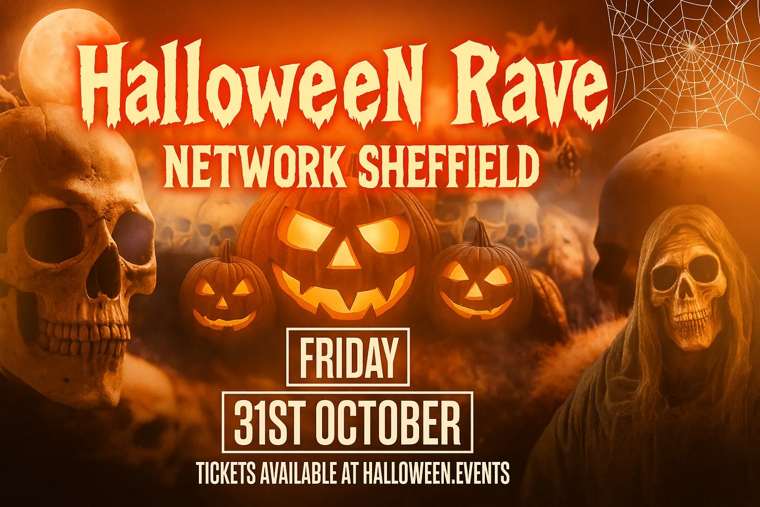 HALLOWEEN RAVE 2025 AT NETWORK SHEFFIELD at Network, Sheffield on 31st ...