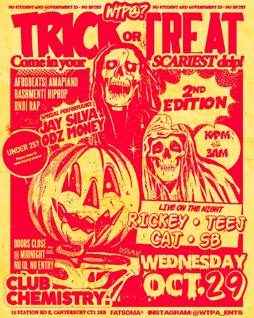 TRICK OR TREAT🍭👻 JAY SILVA x ODZMONEY LIVE PERFORMANCE