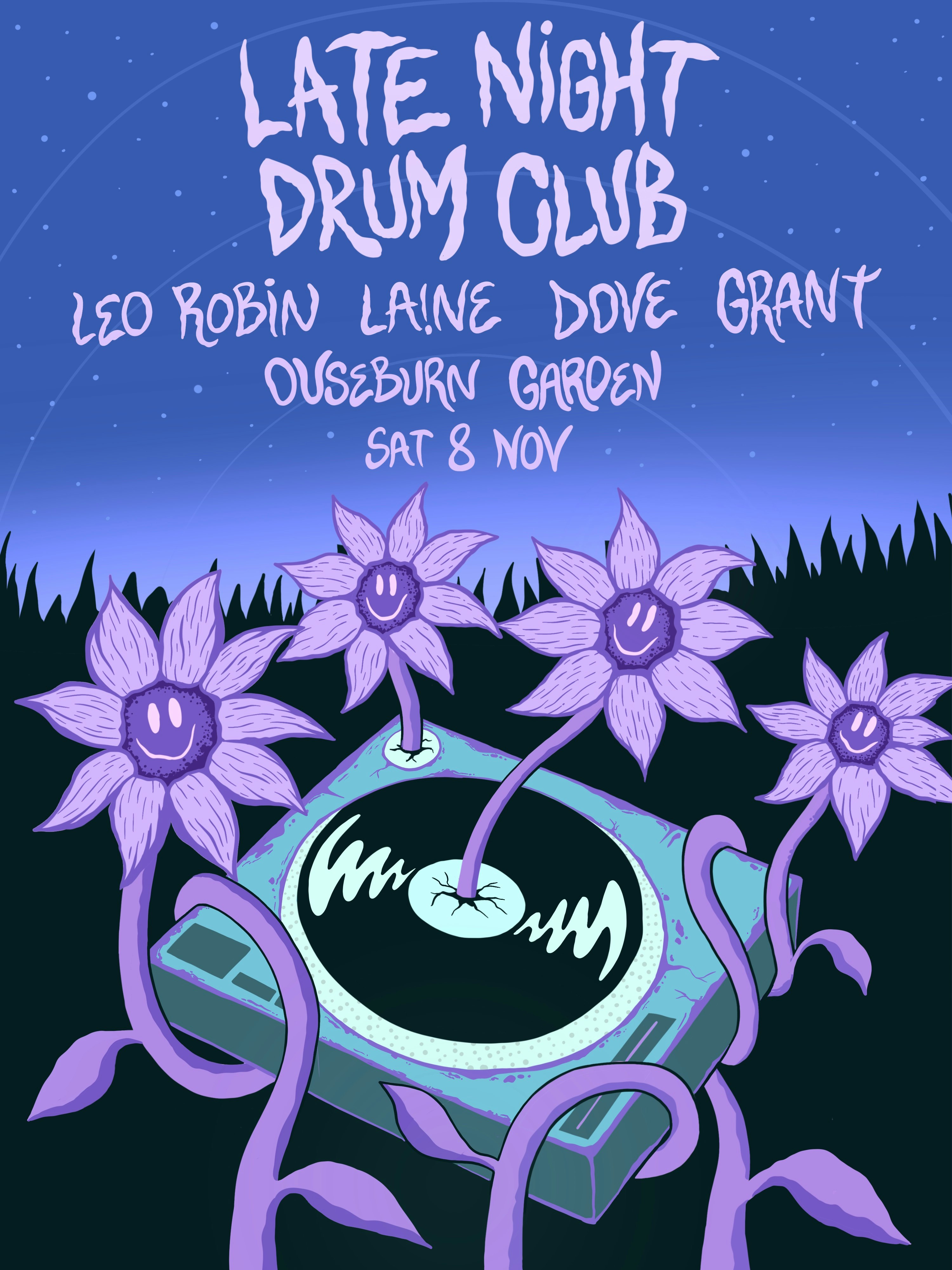Late Night Drum Club – Garden Party