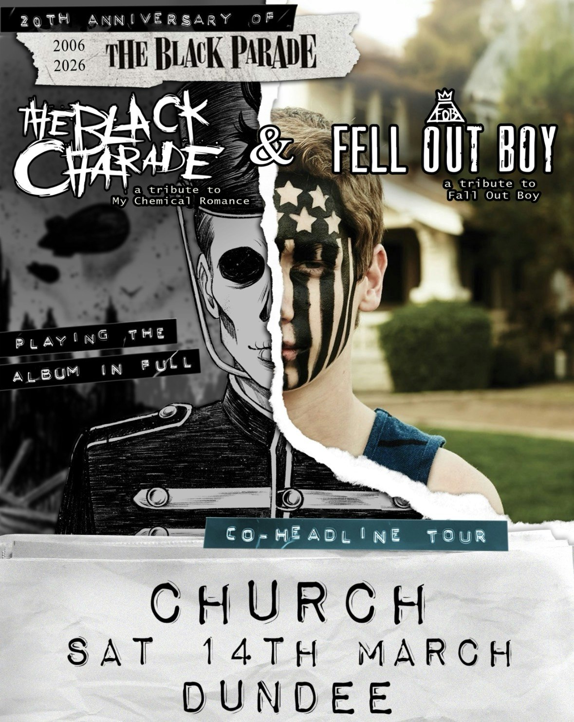 The Black Charade x Fell Out Boy Live
