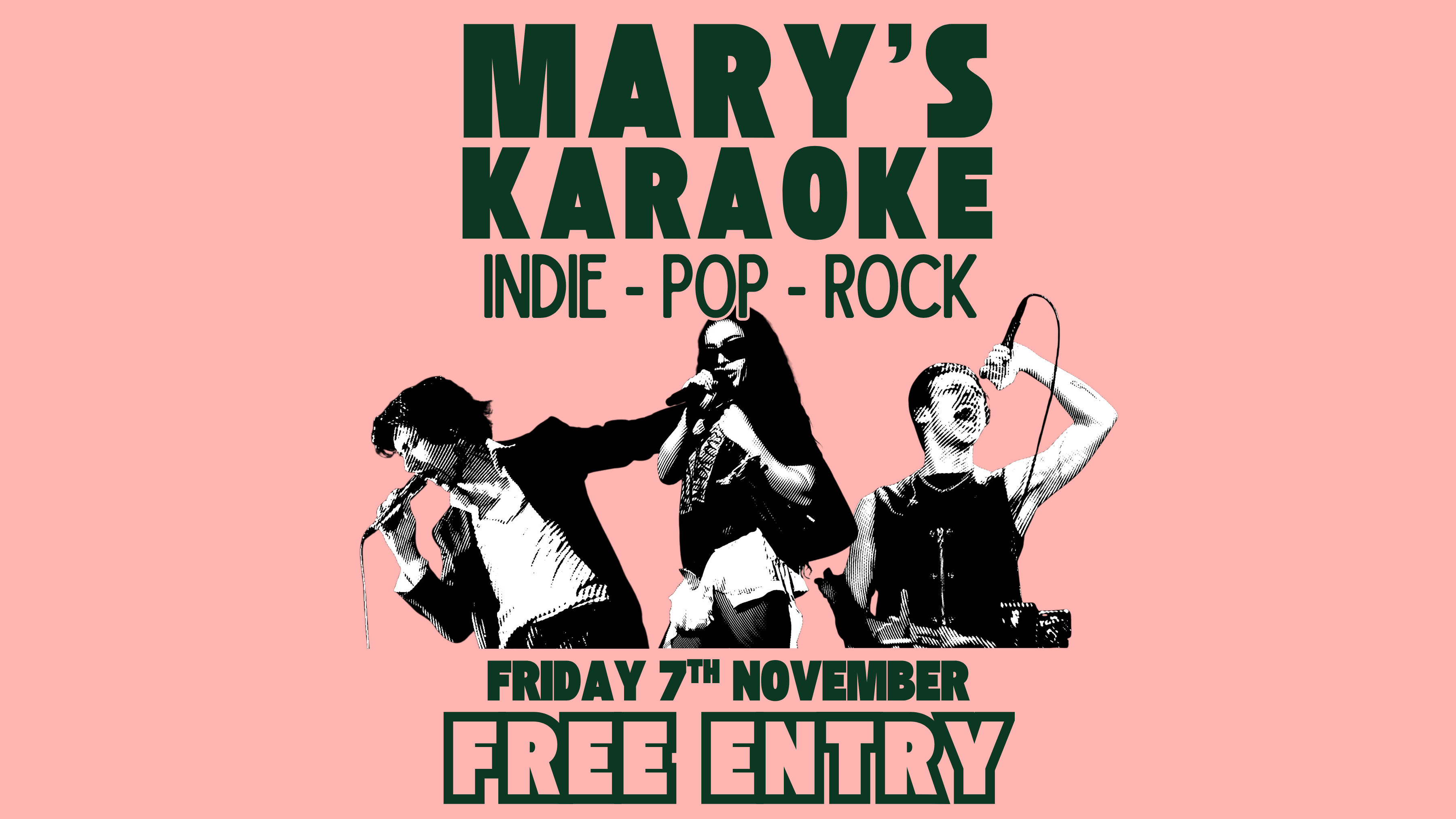 MARY’S KARAOKE – Free Entry!