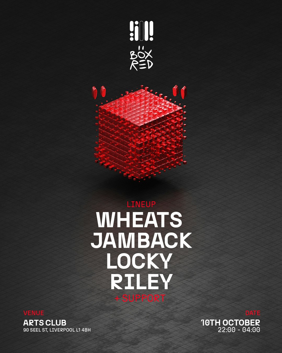 BINARY x BOX RED Liverpool