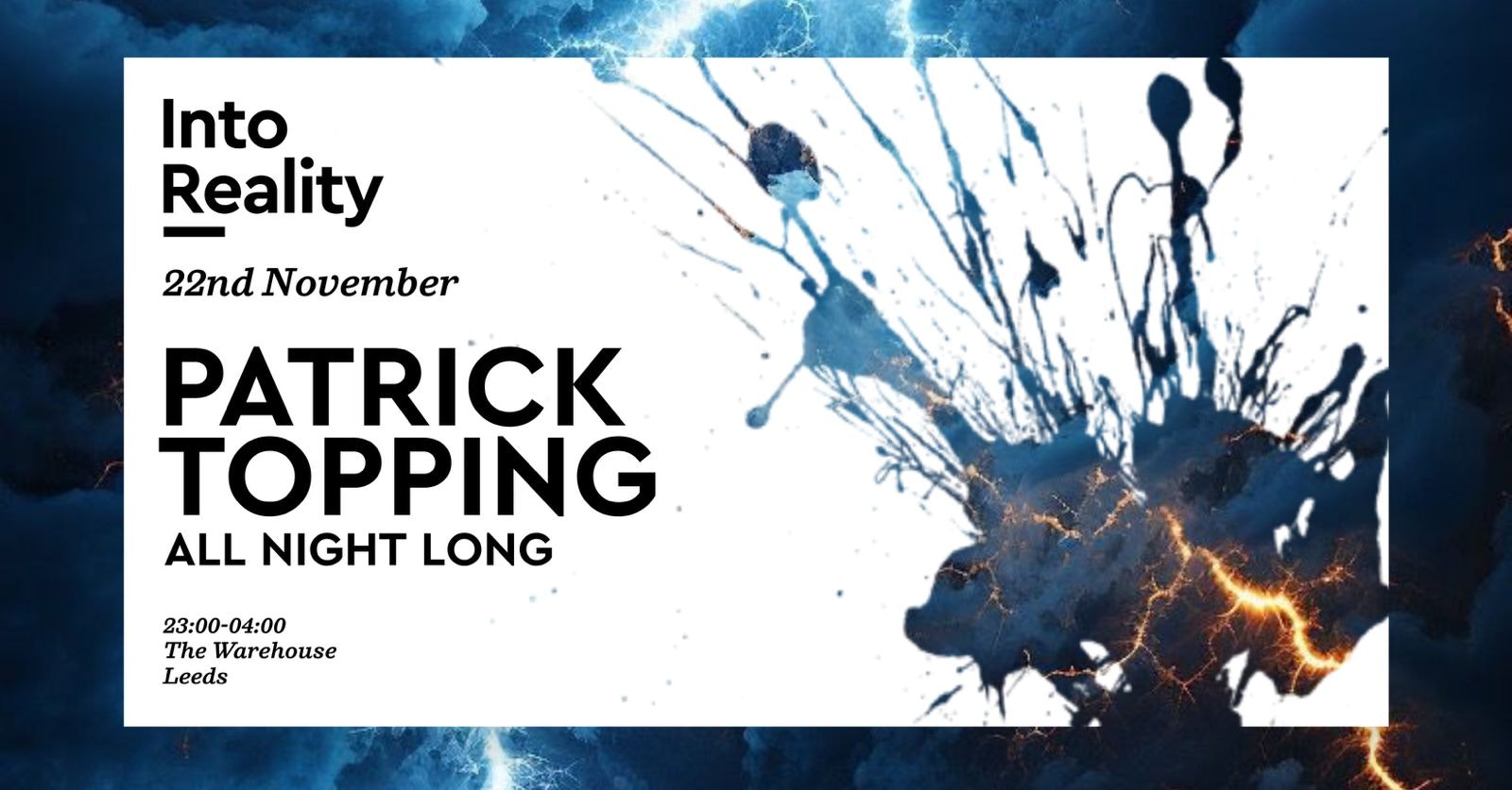 Into Reality: Patrick Topping [all night long]