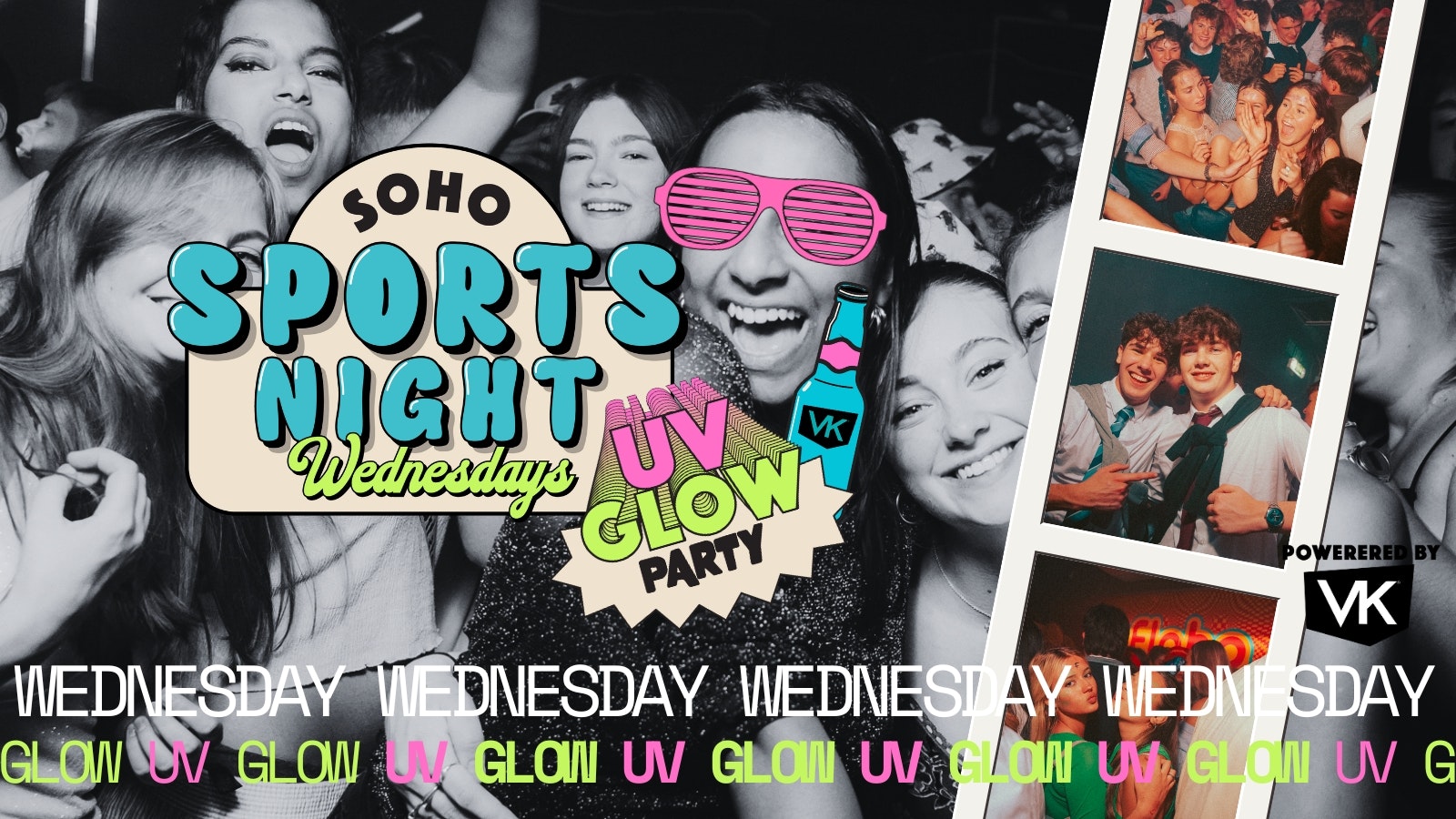Your Official Soho Sports Night | Wednesday 8th October | Soho Rooms Newcastle