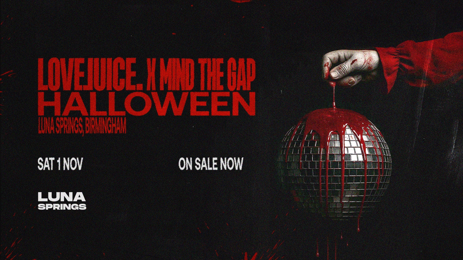 Lovejuice – Halloween Festival at Luna Springs 🎃 [SELLOUT WARNING!!]