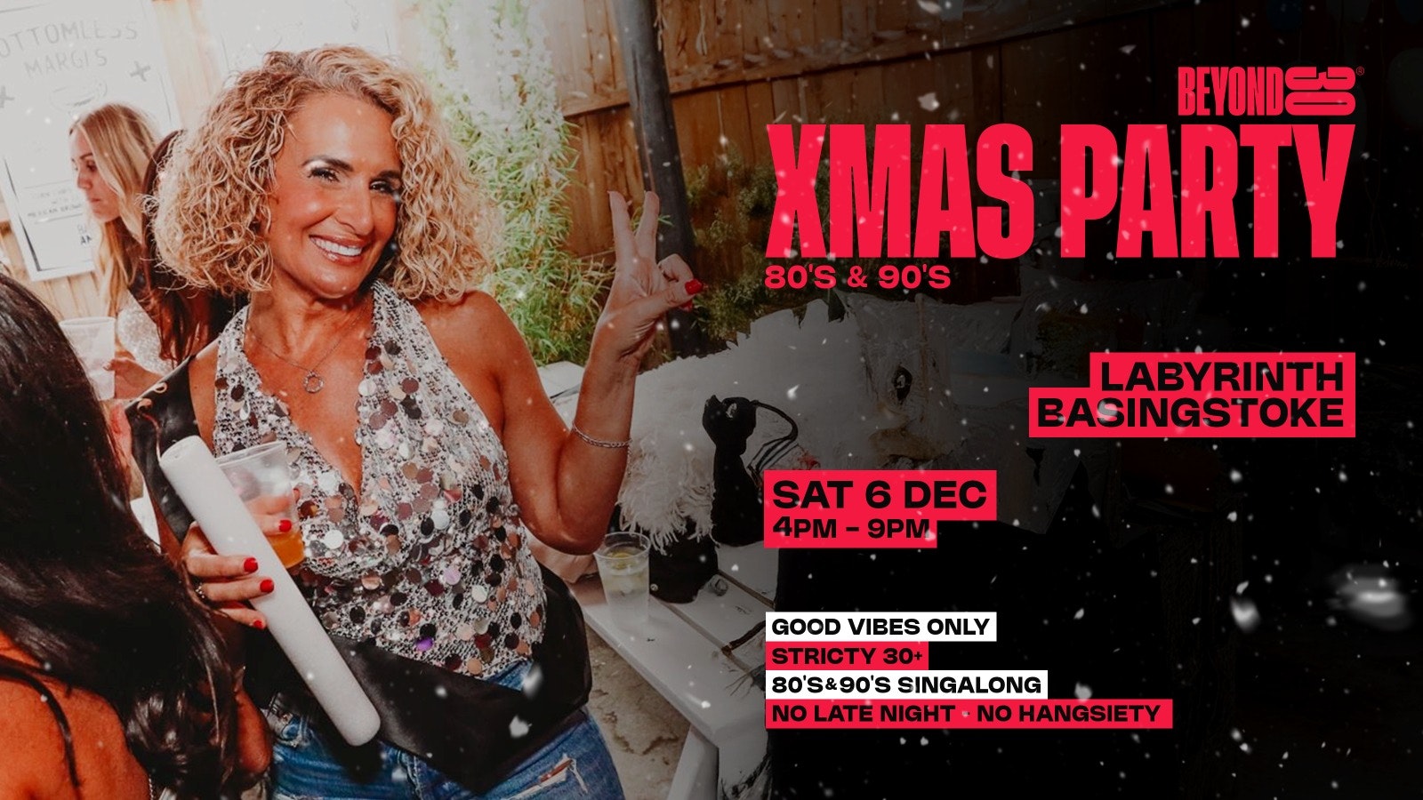 Over 30s Daytime Christmas Party – BASINGSTOKE 🎅🏻