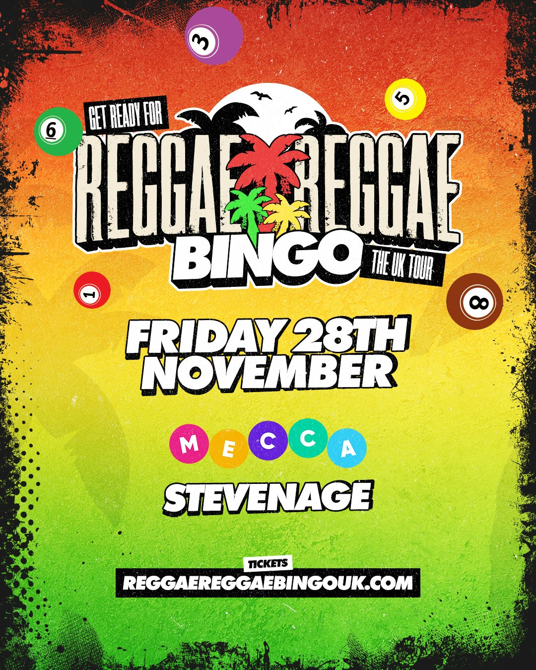 REGGAE REGGAE BINGO TOUR  | Stevenage