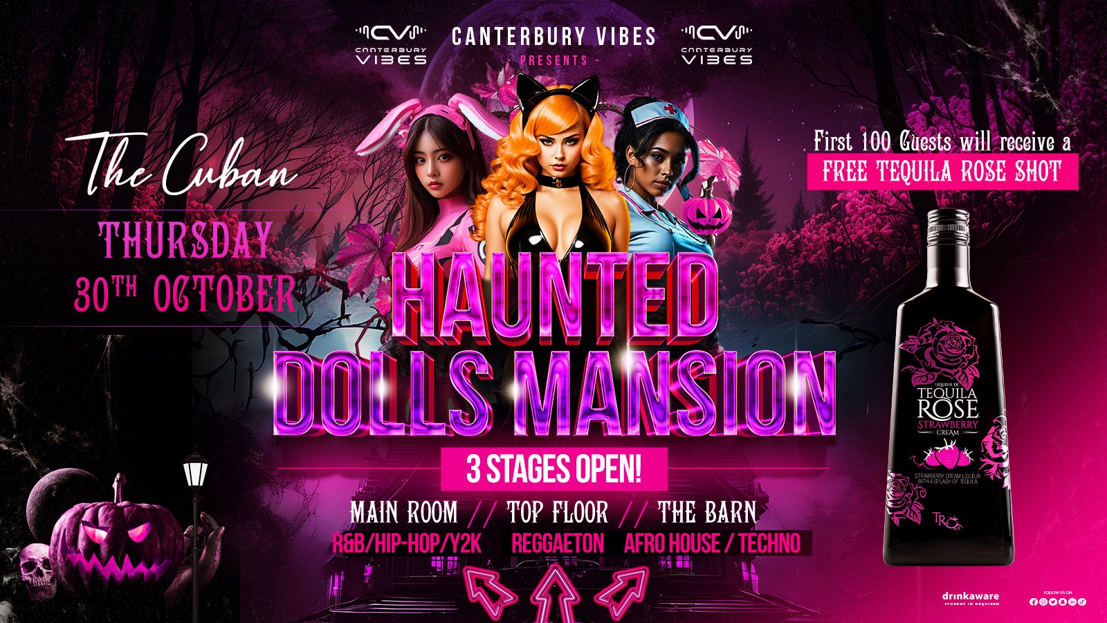 HAUNTED DOLLS MANSION – Halloween 2025 Canterbury