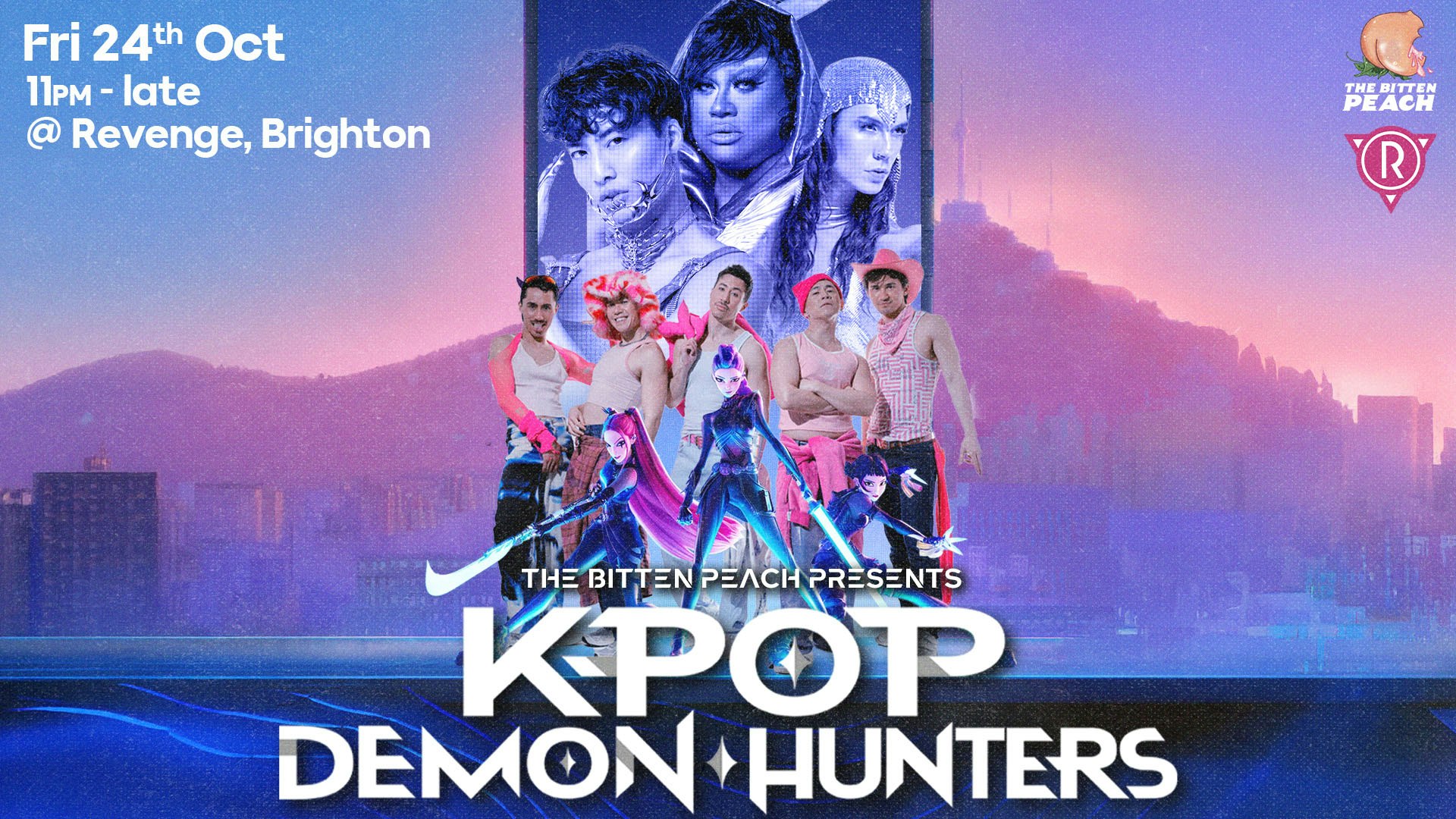 The Bitten Peach Presents: KPop Demon Hunters @ Revenge