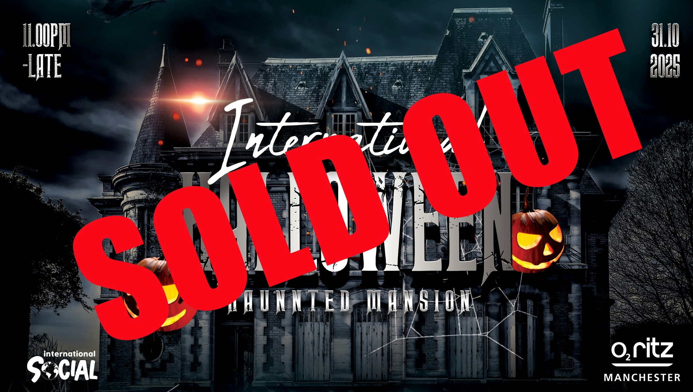 International Halloween – Haunted Mansion | MANCHESTER