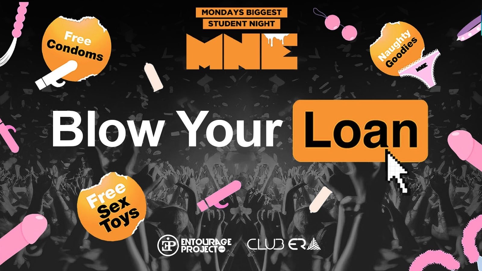 MNE BLOW YOUR LOAN VIP BOOTHS