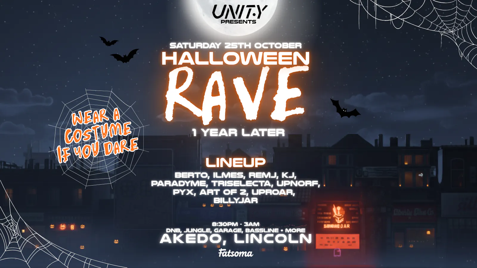Unity Presents: Halloween 2025 - 1 Year Later at Akēdo Gaming Bar ...