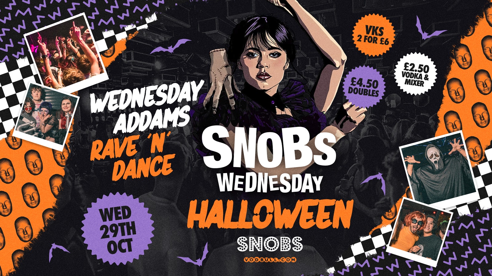 Snobs Wednesday HALLOWEEN RAVE!! [FINAL CHANCE FOR TIX!!]🧟💥29/10