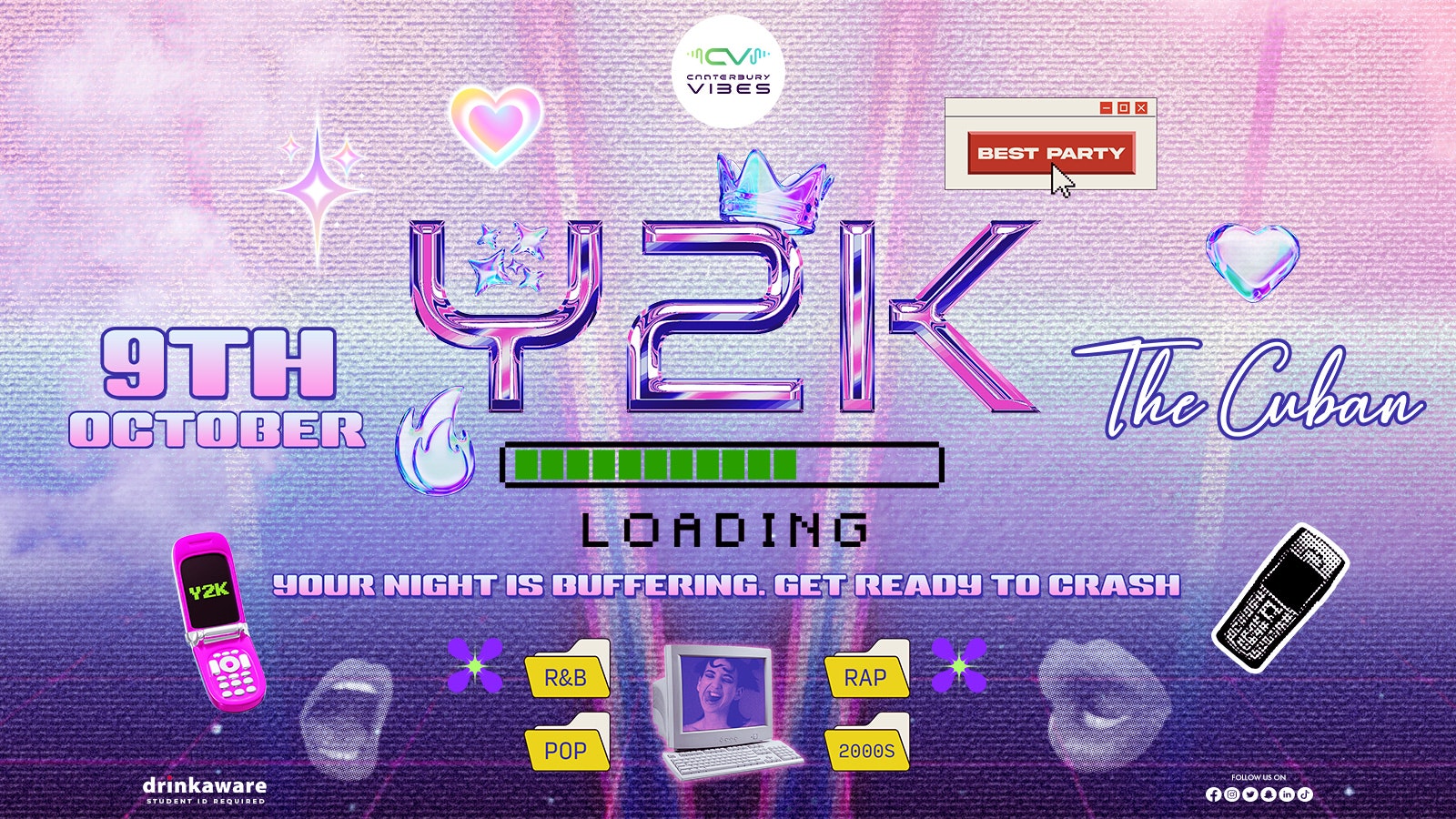 Y2K Party – Freshers Icebreaker Edition