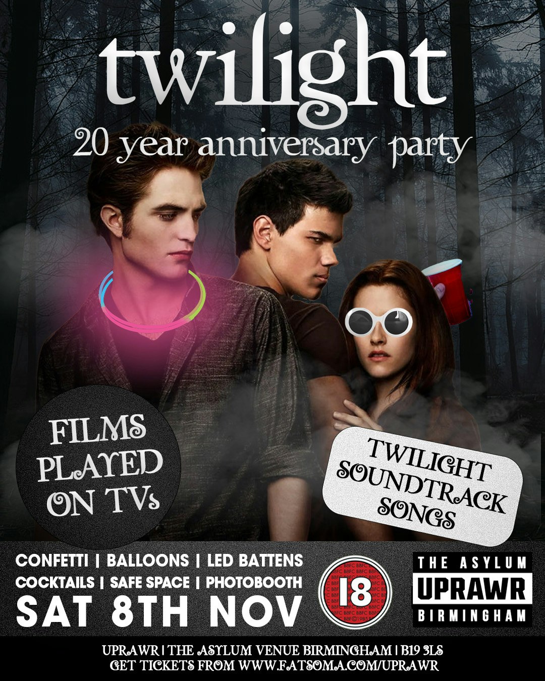 UPRAWR: 20 Years of Twilight Party!