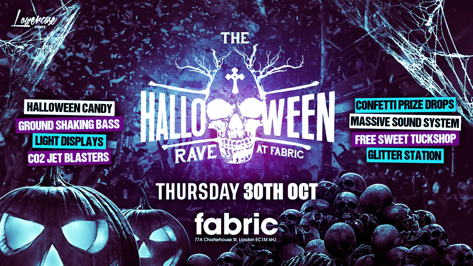 [SOLD OUT‼️] - The Halloween Rave at Fabric! Halloween 2025 🏆 at fabric ...