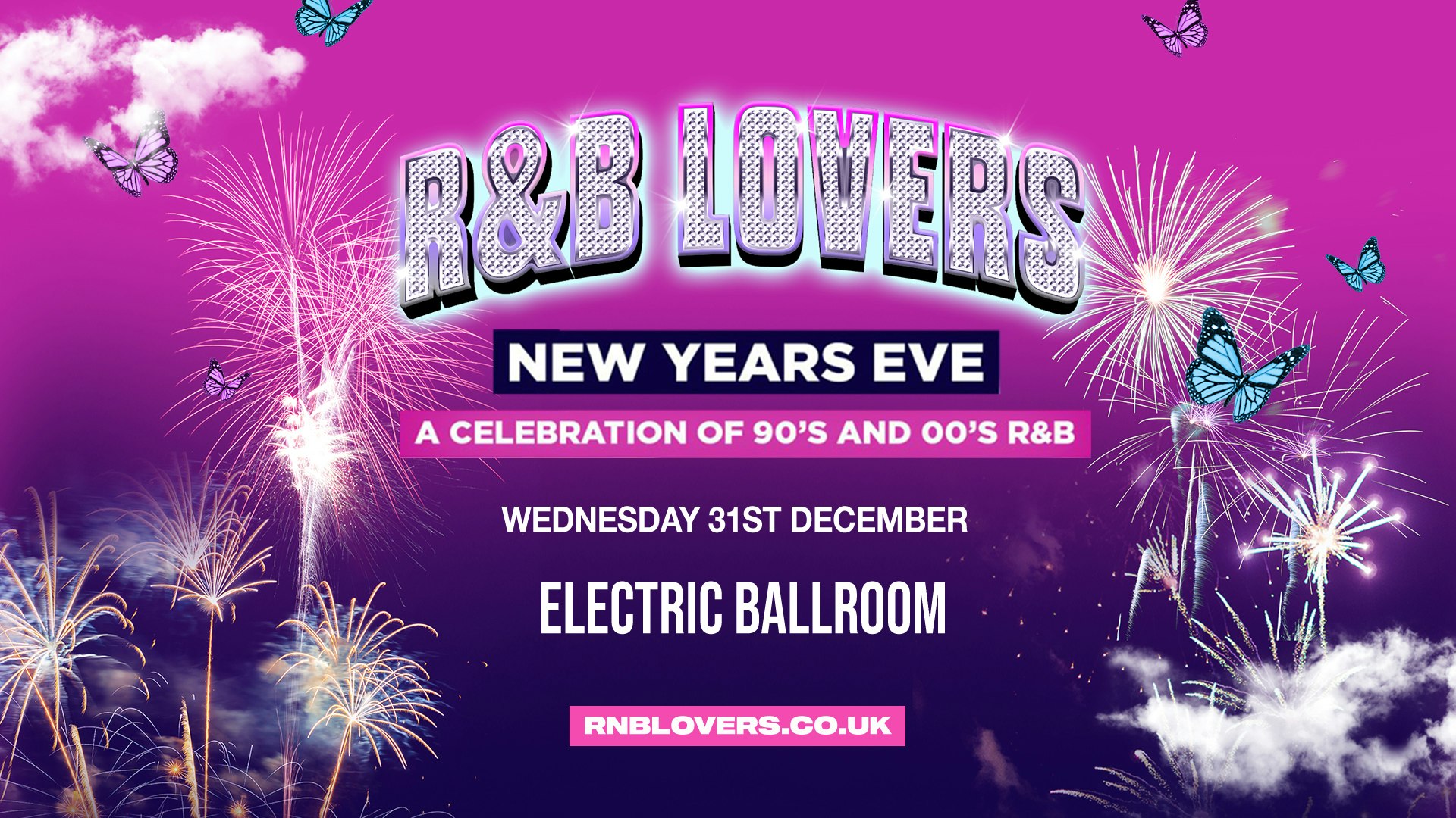 R&B Lovers New Years Eve Special – Electric Ballroom [TICKETS ON SALE NOW!]