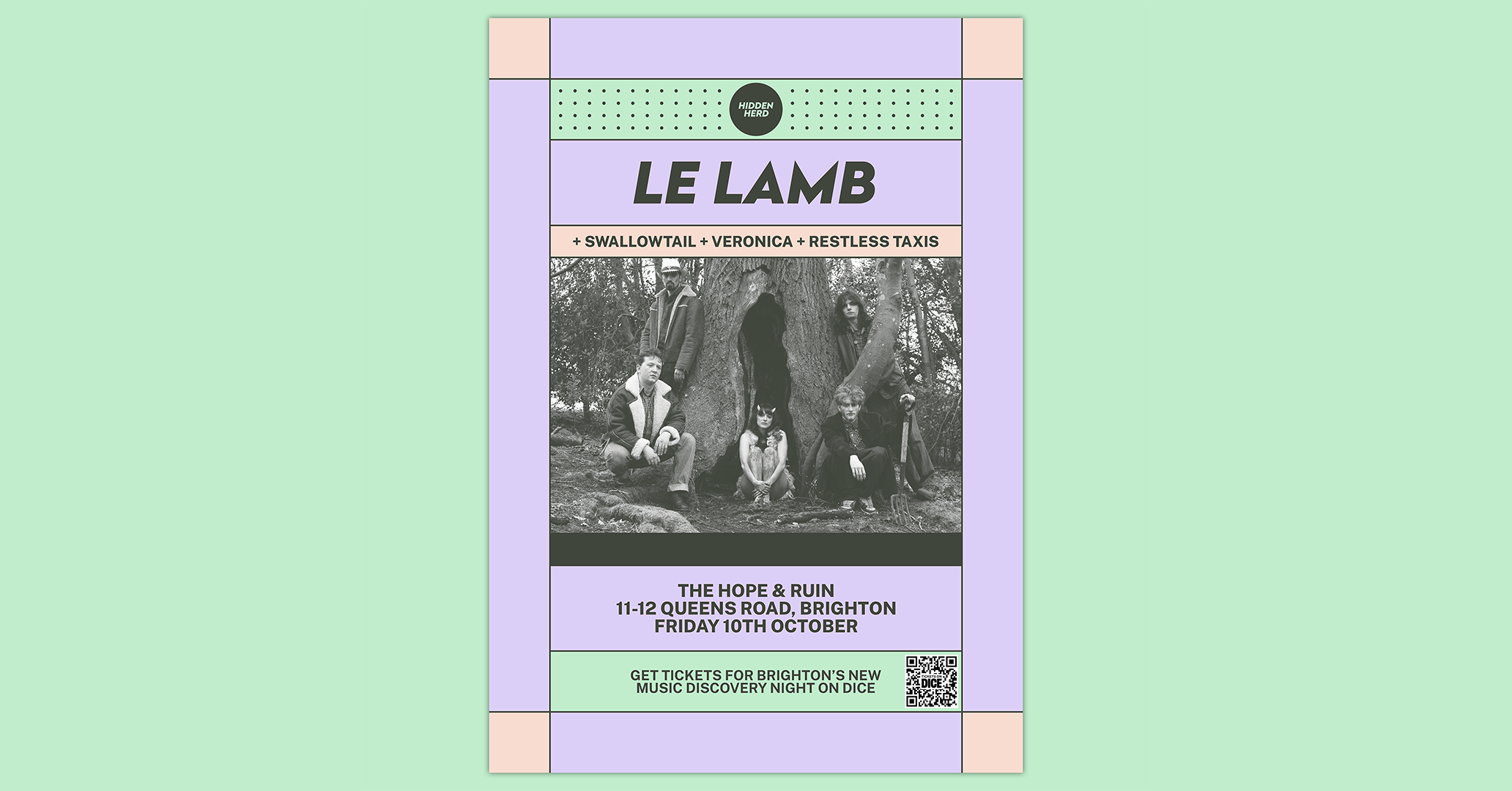 Le Lamb + Swallowtail + Veronica + Restless Taxis