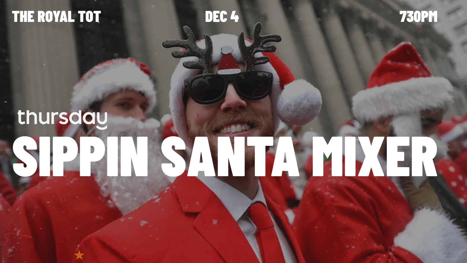 Thursday | SIPPIN SANTA MIXER | Charlotte