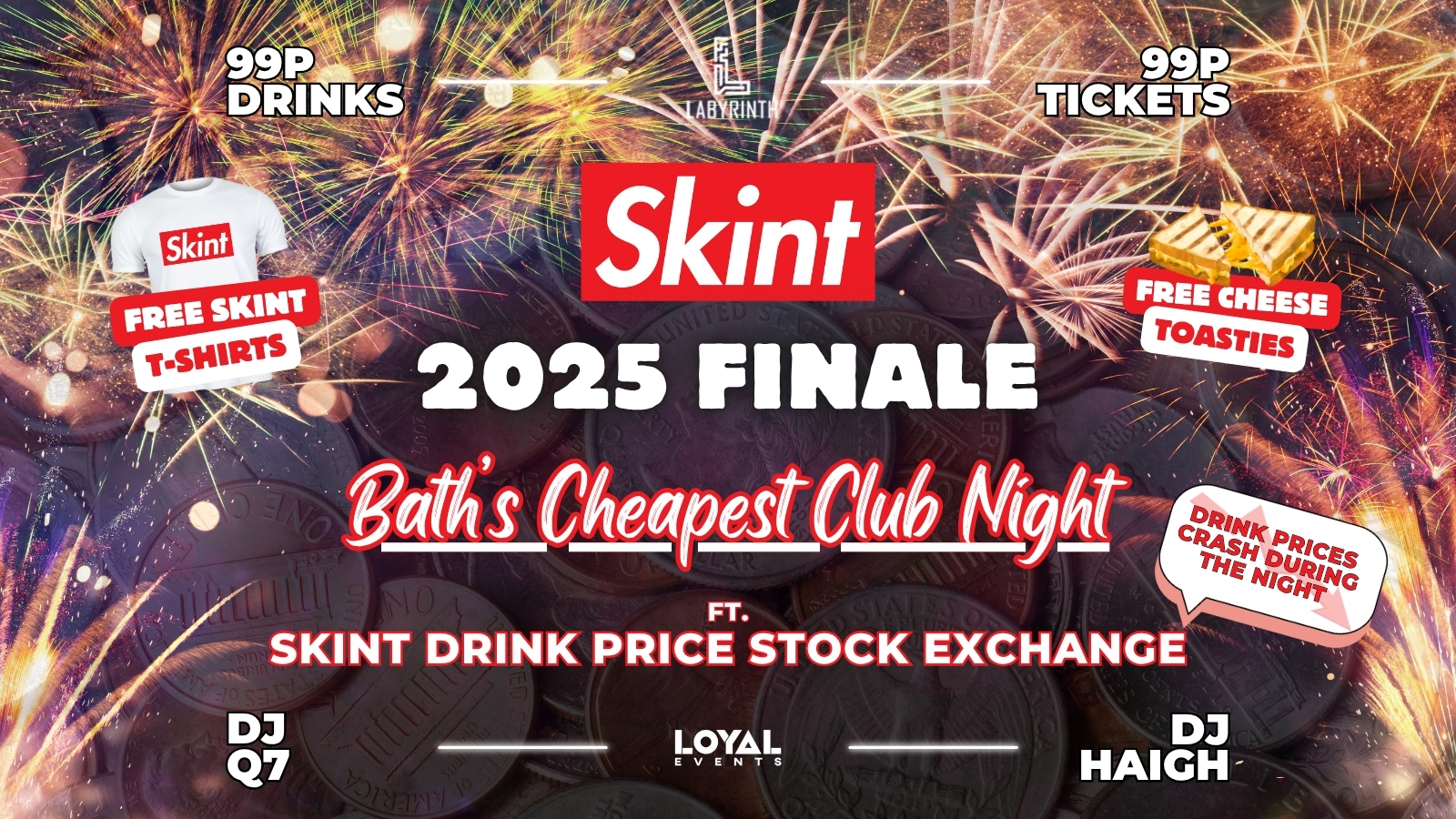 Skint Mondays 2025 FINALE! // Bath's Cheapest Club Night // ft. Skint ...