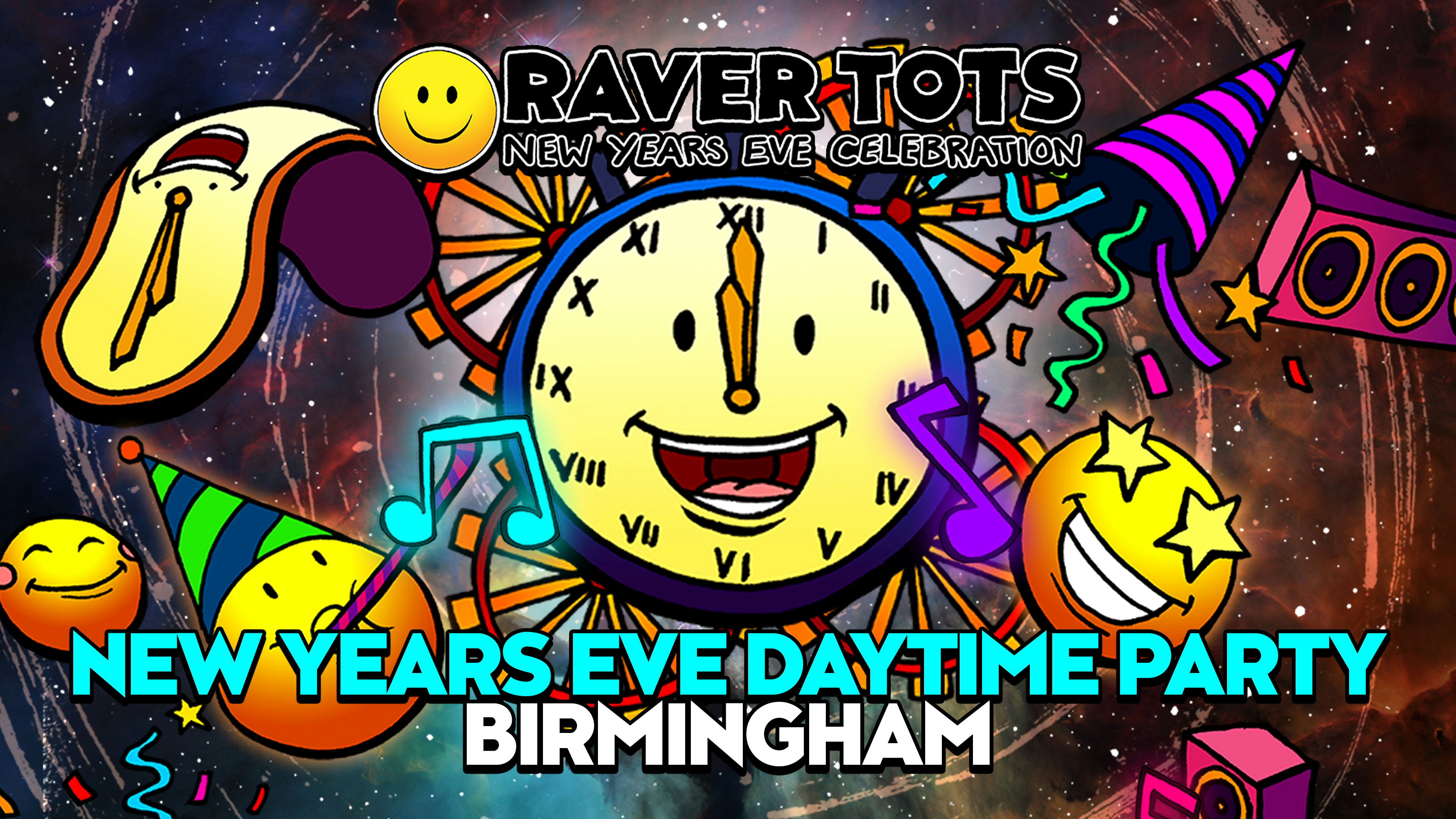 Raver Tots New Years Eve Party Birmingham with Heartless Crew