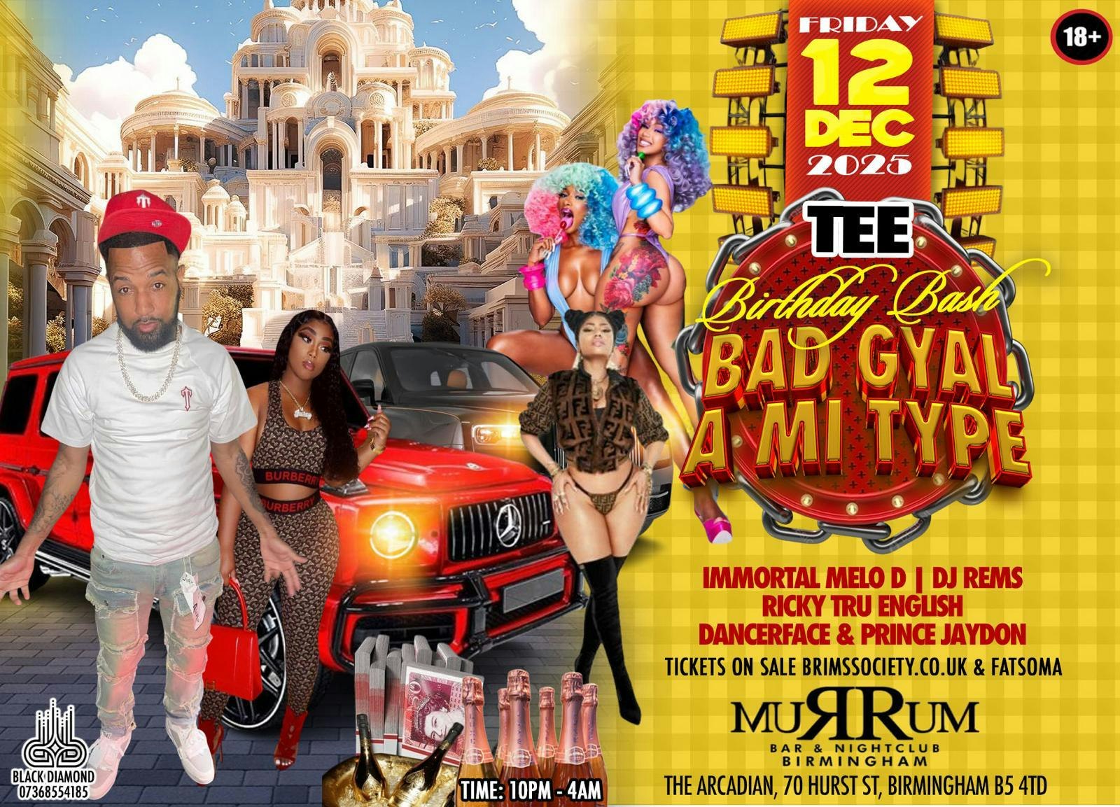 BBAD GYAL A MI TYPE – Tee’s Birthday Bash 👇🔥🔥🔥