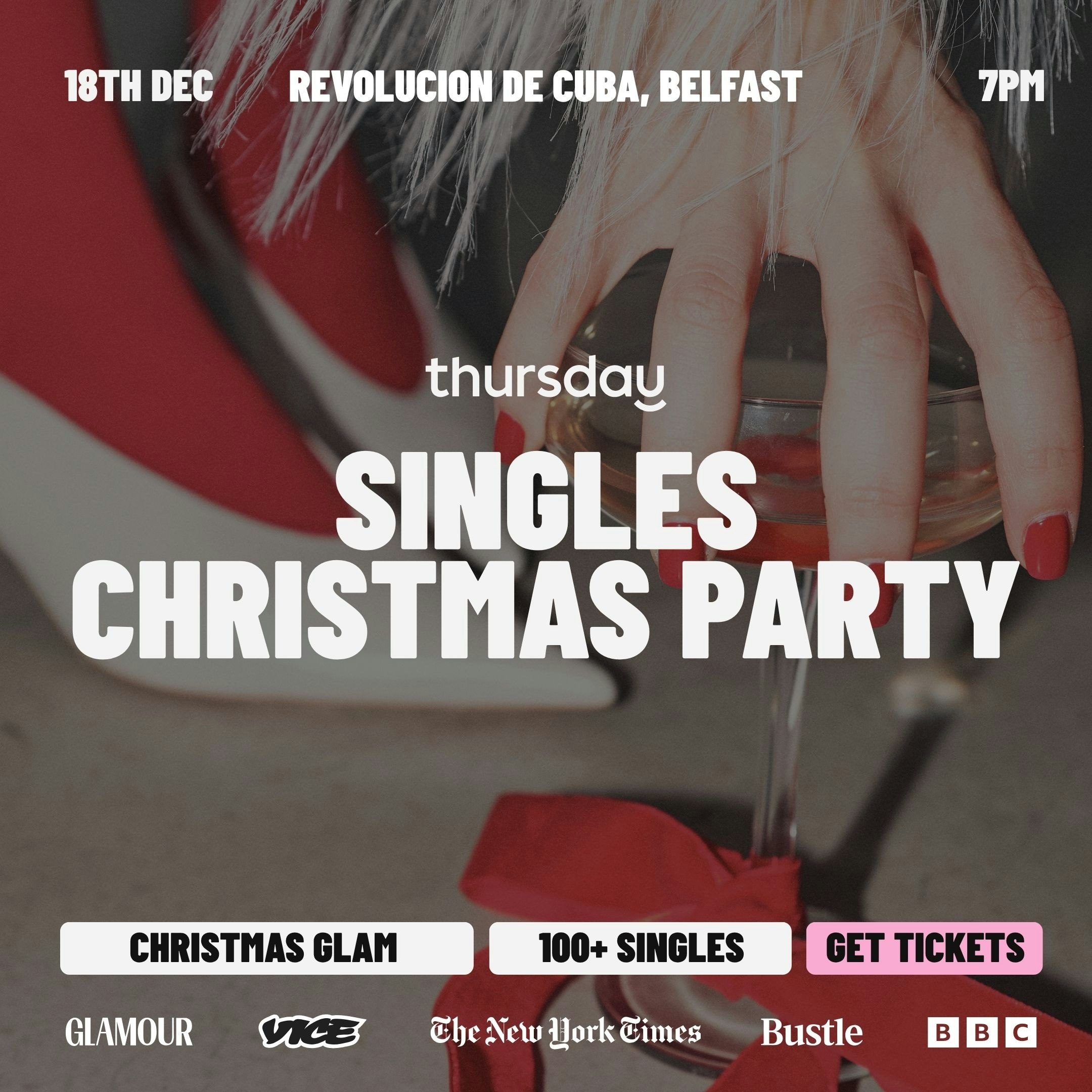 Thursday | Singles Christmas Party | Belfast