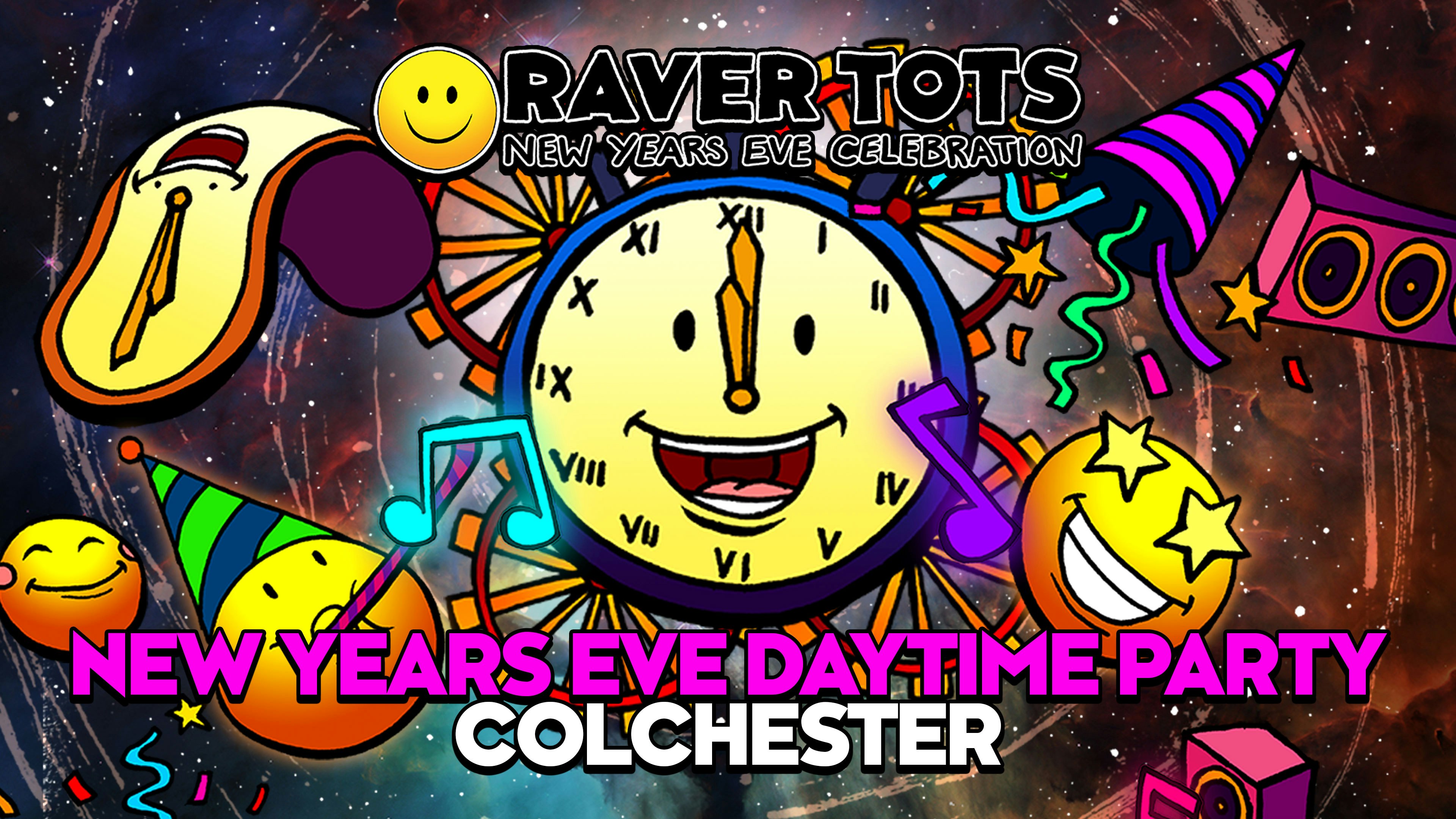 Raver Tots New Years Party Colchester