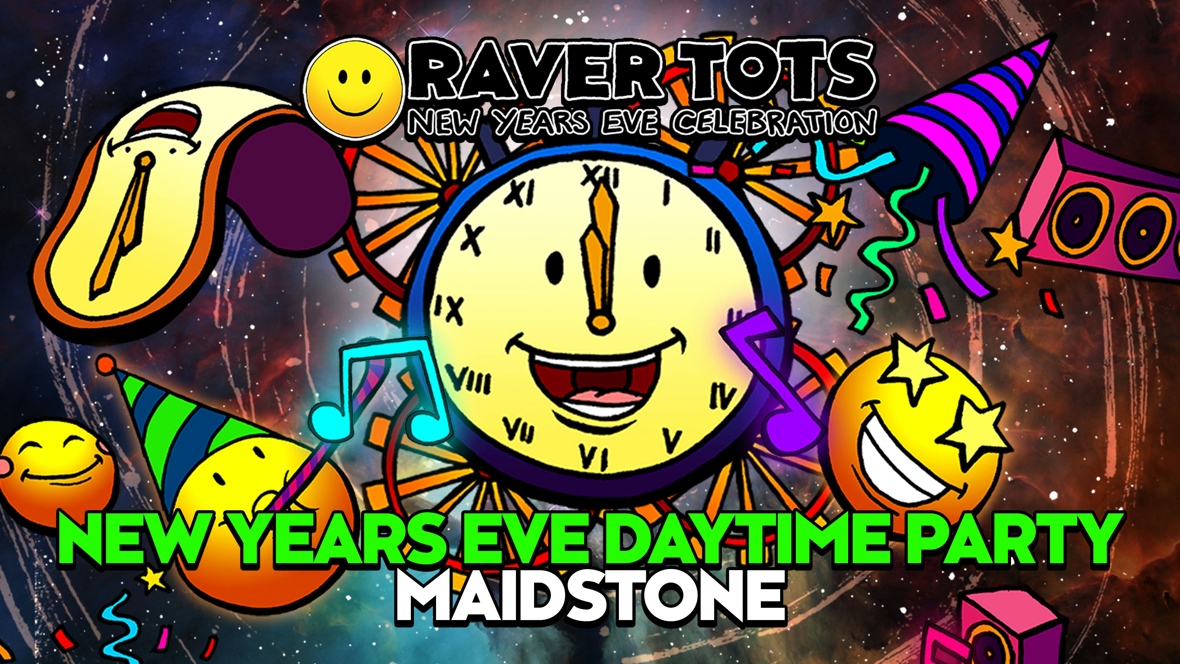 Raver Tots New Years Party Maidstone