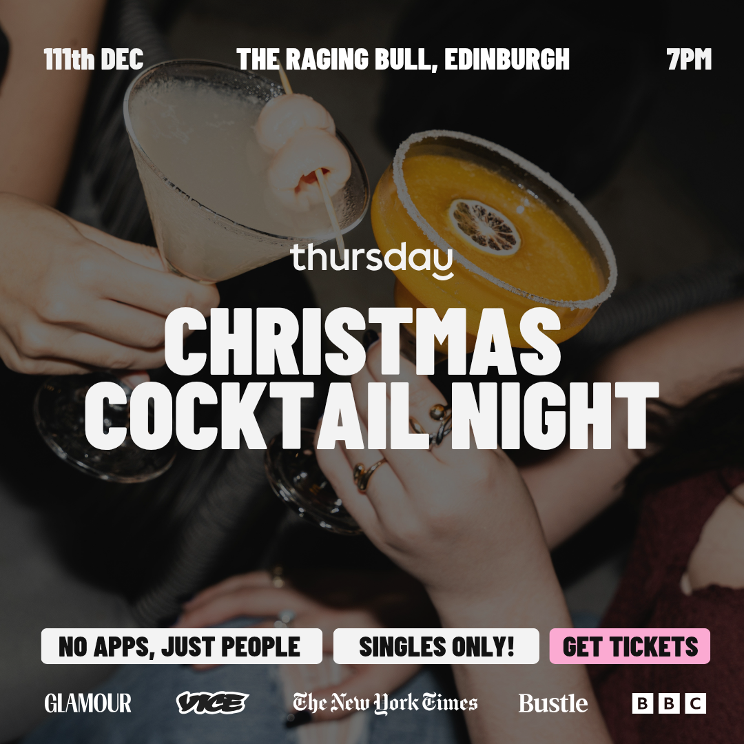 Thursday | Christmas Cocktails @ The Raging Bull | Edinburgh