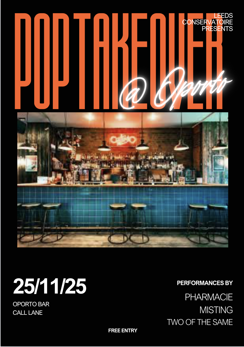 Leeds Conservatoire Pop Takeover